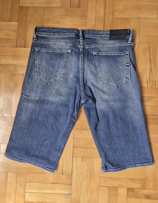 Blugi/shorts Gas, model Albert Slim, mărimea W34 (Fit W32)