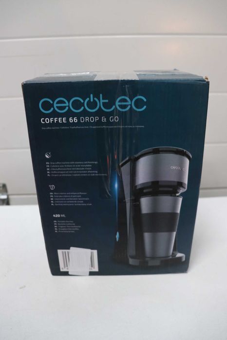 Шварц кафемашина Cecotec Coffee 66 Drop & Go 700W