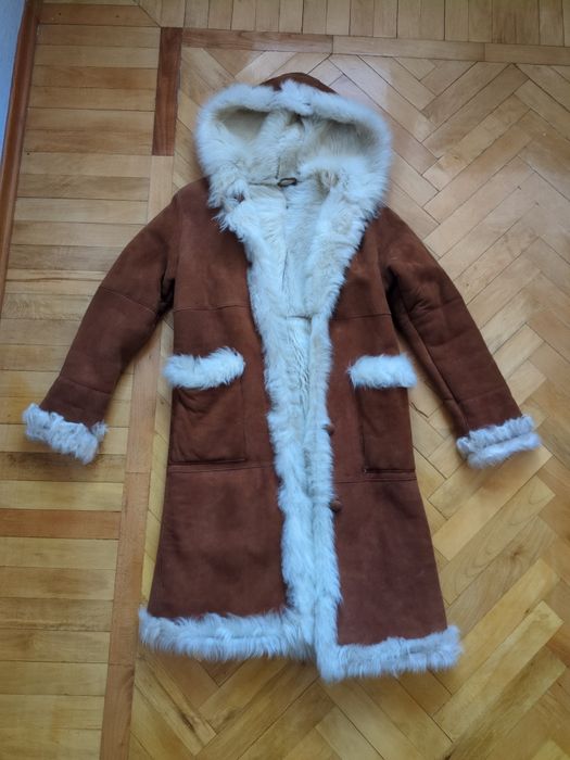 Дублёнка длинная