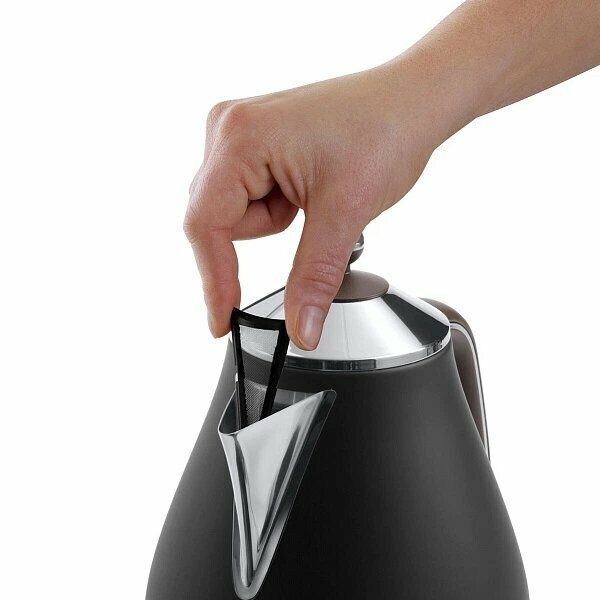 Электрочайник Delonghi Icona Vintage KBOV2001BK, 1.7л, 2000Вт