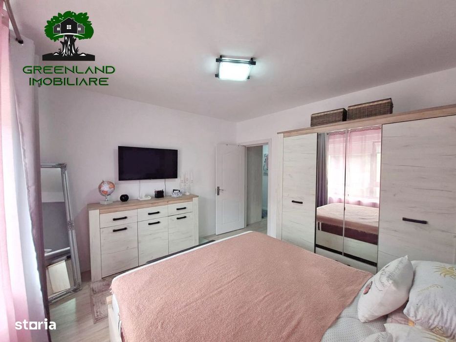 Apartament cu 2 camere, ETAJ 1, mobilat, BLOC NOU, Bucium