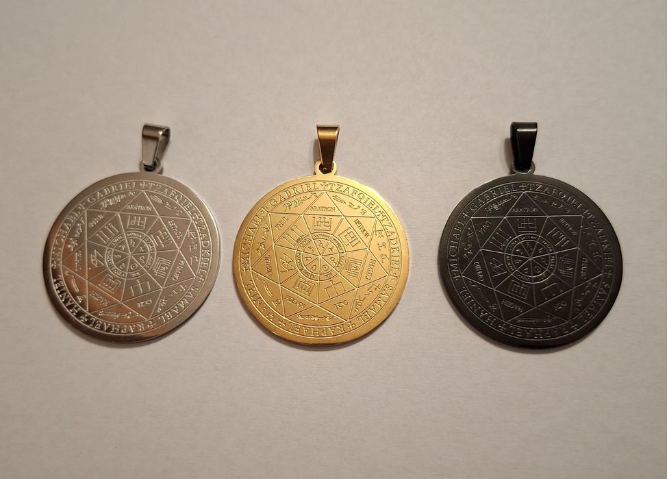 Colier / pandantiv cu sigiliul celor 7 arhangheli