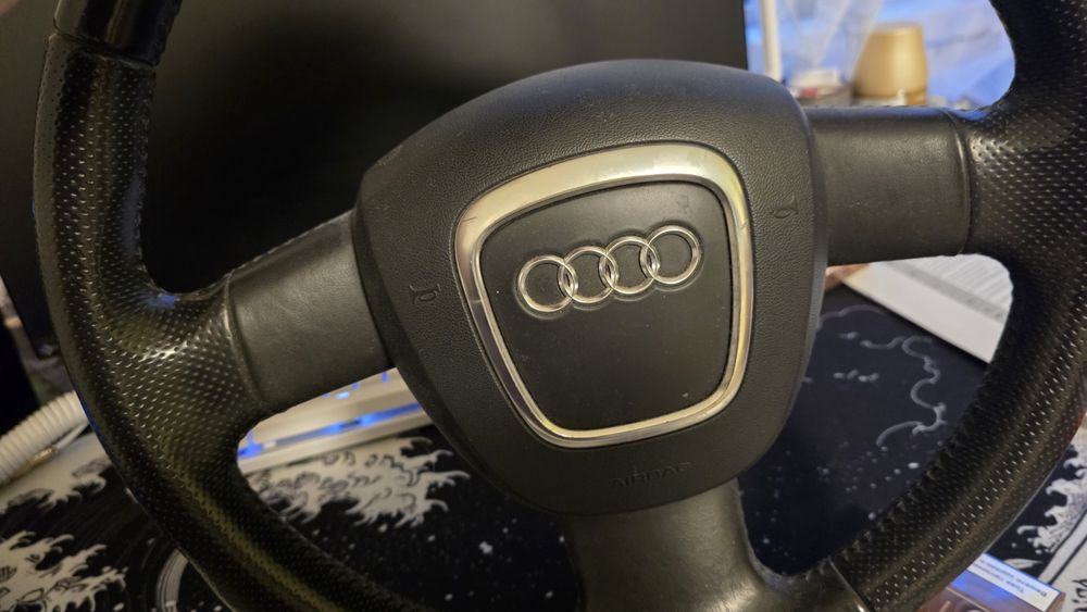 Оригинален кожен волан за Audi A3 8P (2003-2012)