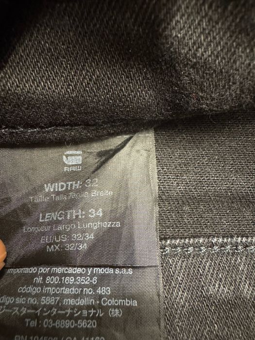 G-Star дънки 3301 Slim 32/34