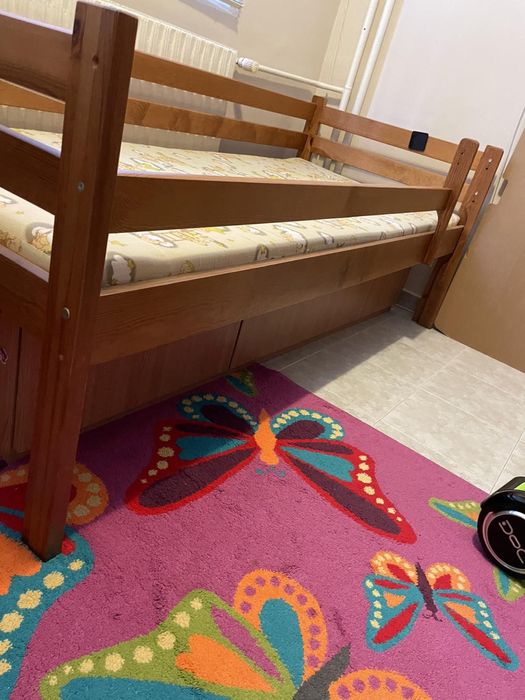 Детско креватче с мартак (креват за юноши) 197/87 см.