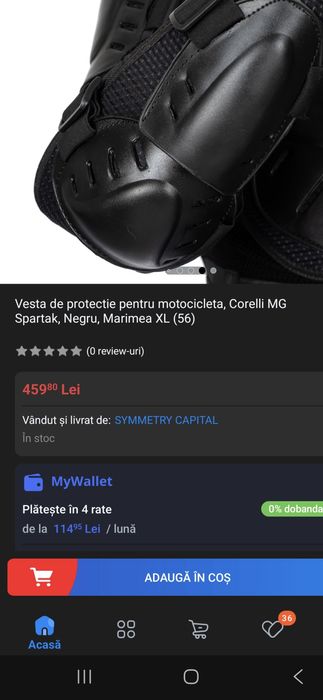 Vestă de protectie pentru motocicleta, Corelli MG Spartak, Negru, Marimea XL (56)