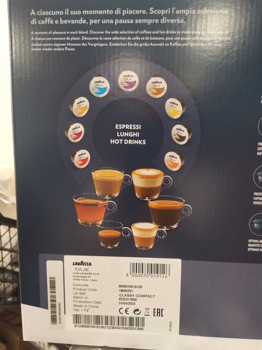 Кафе машина Лаваца блу LB 900 lavazza blue LB 900