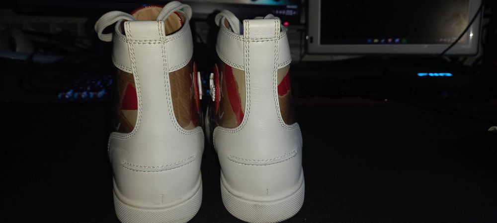 Christian Louboutin Louis Kraft High Top Trainers *ORIGINALI*