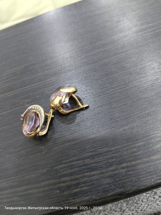 Серьги золотые 585