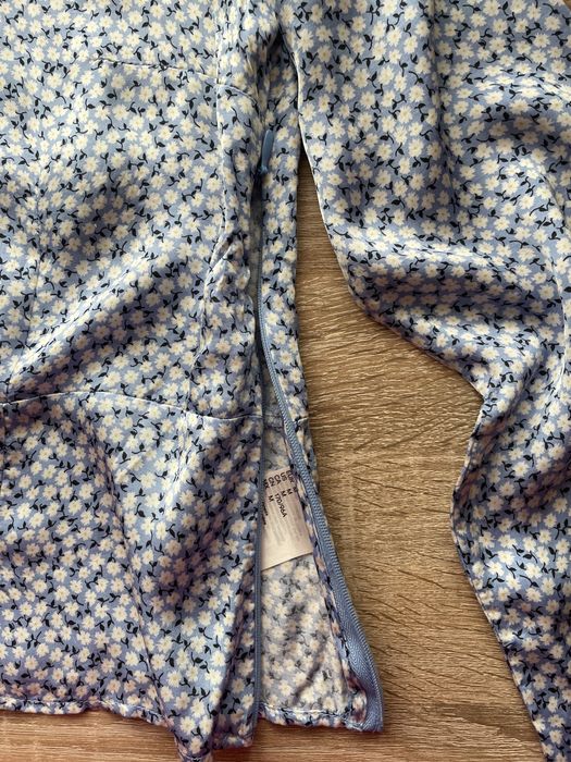 Camasa cu guler patrat lejera H&M femei