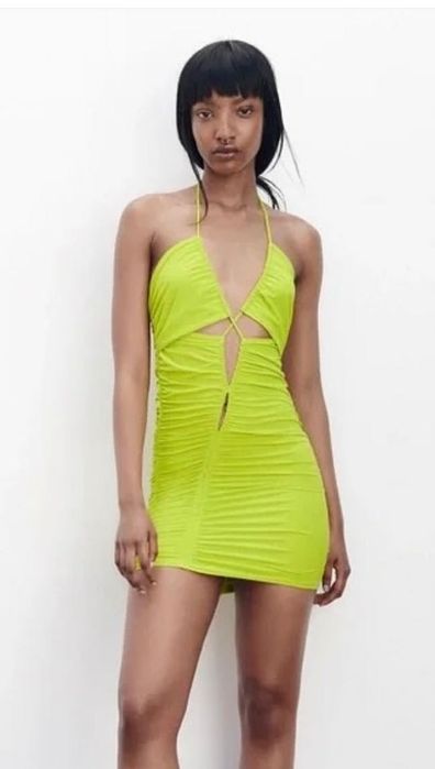 Секси къса лятна рокля ZARA