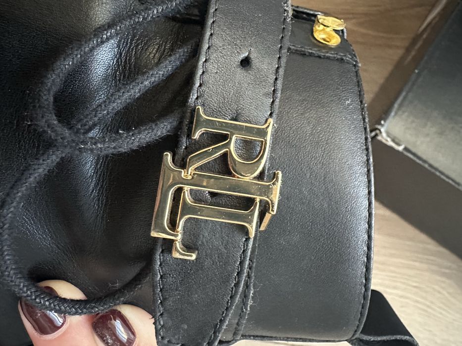 Кожени боти Ralph Lauren