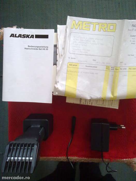 Masina tuns ALASKA model hs30