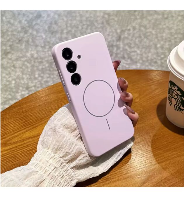 Samsung S24 S25 S25 PLUS ULTRA Husa Magnetica Alcantara Interior