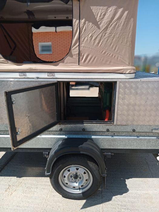 Продам прицеп с палаткой