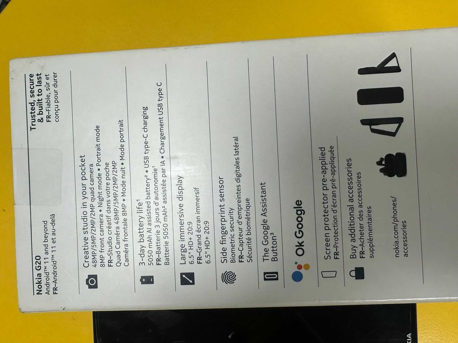 Смартфон Nokia G20, Dual SIM, 64GB, 4GB RAM, Blue