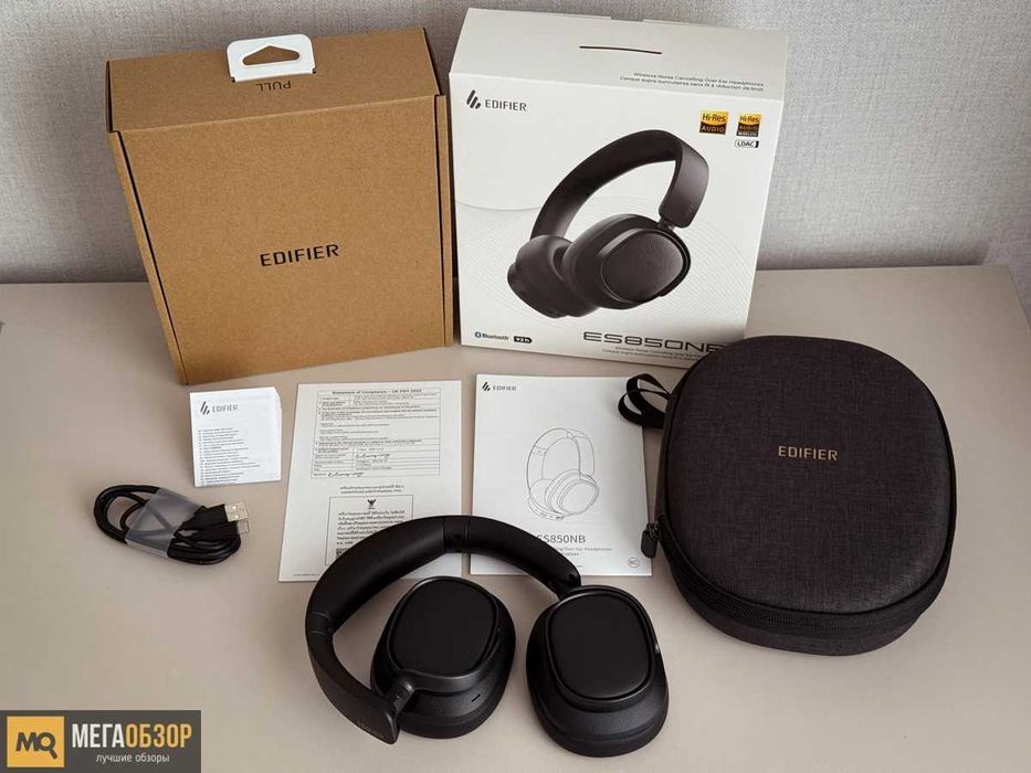 продам новый Edifier ES850NB/LDAC/SBC/ANC/Hi-Res Audio Wireless.