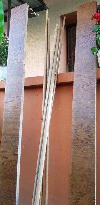 Draperie nuc 4 buc si 9 buc bare