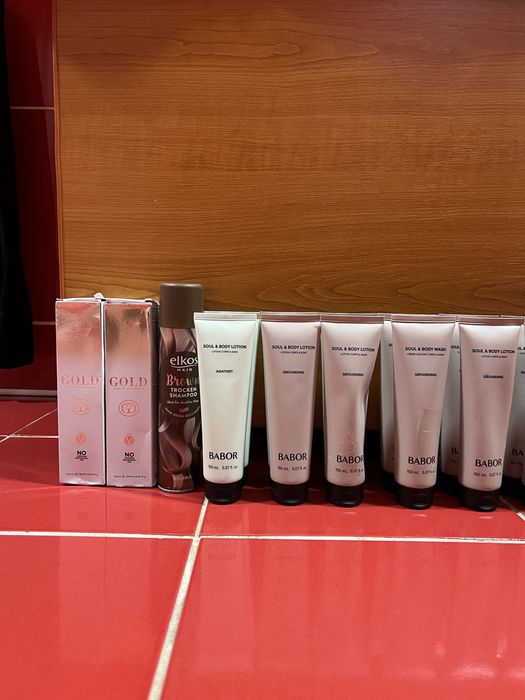 Set Produse Ingrijire Premium Babor,Elkos,Gold
