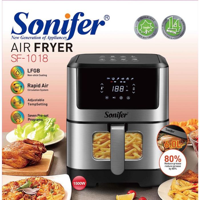 Доставка! Фритюрница Sonifer SF-1018 6л