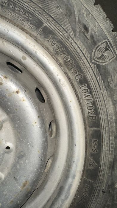 Колеса с дисками 195/70R15C