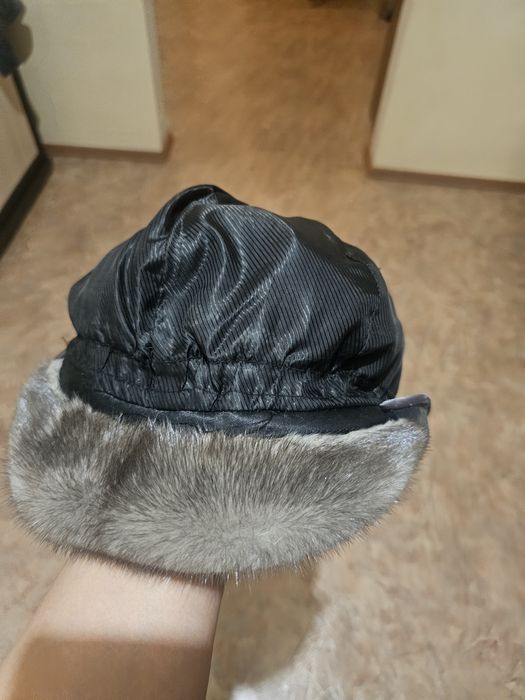 Шапка норковая б/у