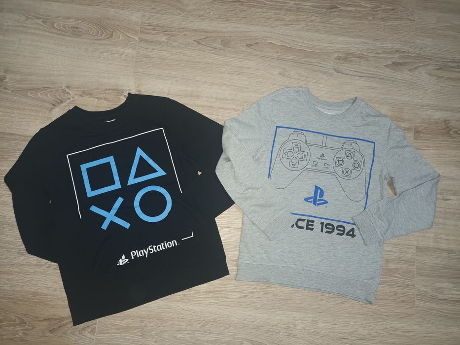 Две блузи за момче PlayStation размер 140 - 146 см