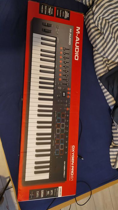 MIDI-клавиатура M-Audio Oxygen Pro 61 Black