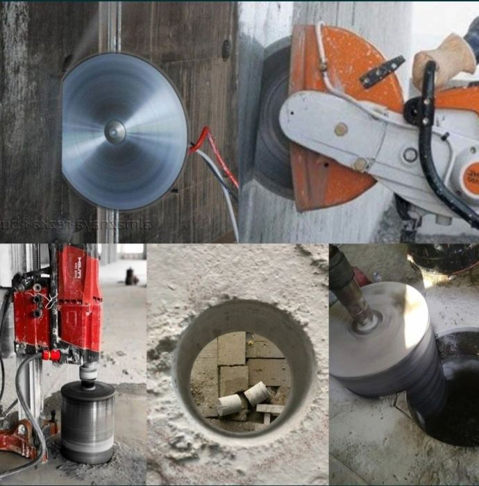 Алмазное резка,бурение