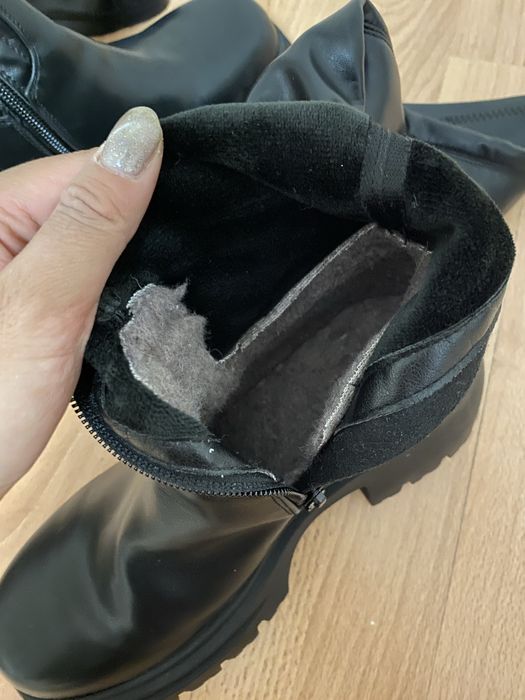 Ботфорты зимние женские