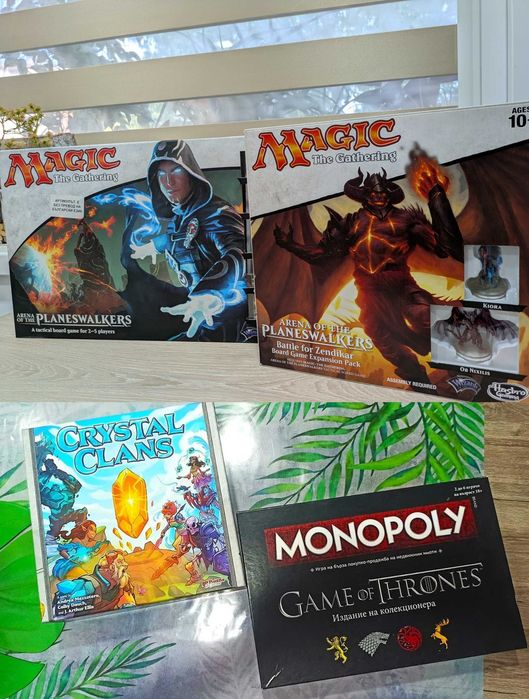 Бордови/настолни игри - Magic The Gathering: Arena of the Planeswalkers; Battle for Zendikar expansion; Crystal Clans