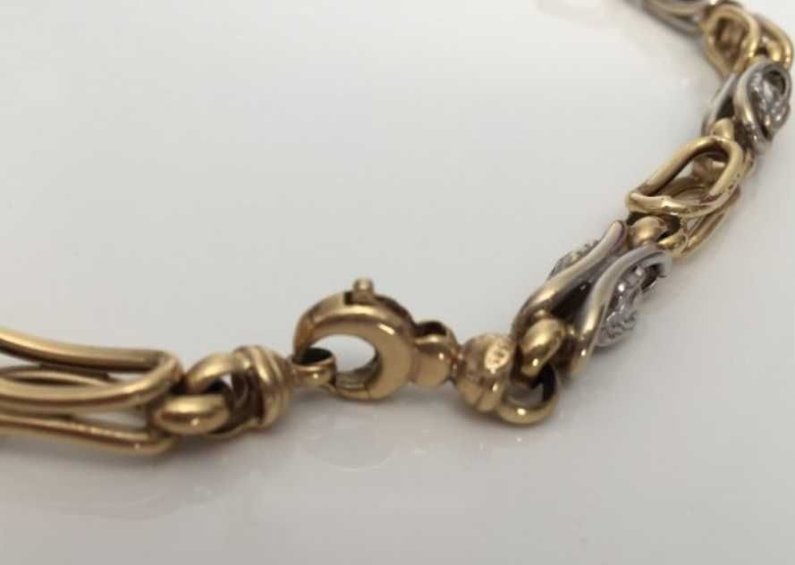 Златен ланец плетка Versace 45 гр.