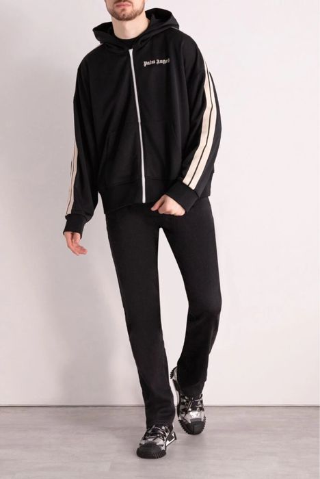 Palm angels hood black tracksuit