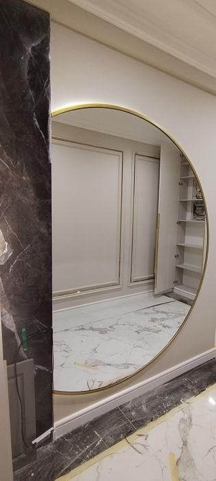 Зеркало для ванной  Led Лед Ойна с подогревом.