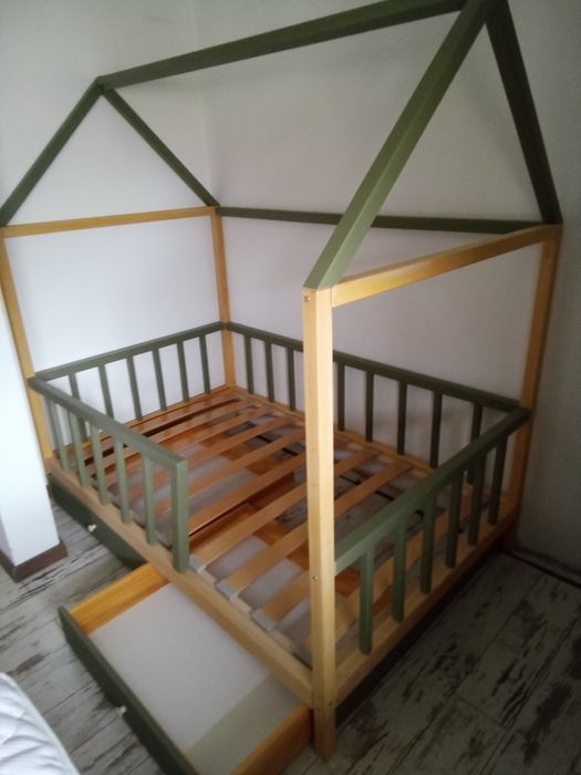 Детско легло пълен комплект монтесори