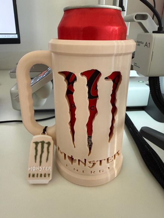 Suport doză monster energy printata 3d