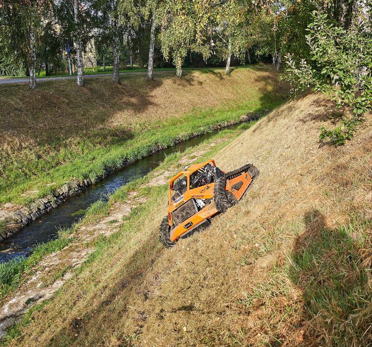 Tund tai Iarba defrisez spini vegetatie deasa utilaj Profesional rezultate rapide