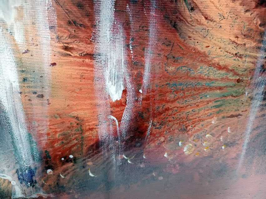 Muntele respirand in aer pictura de colectie Ovidiu Kloska