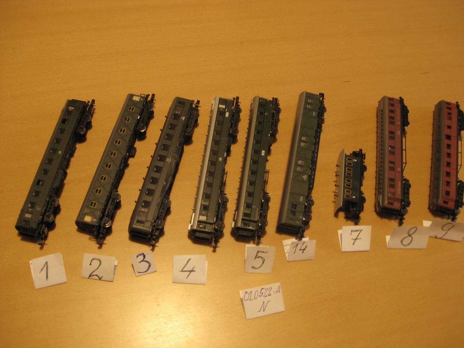 Влакче - Вагони в мащаб N  020522 A