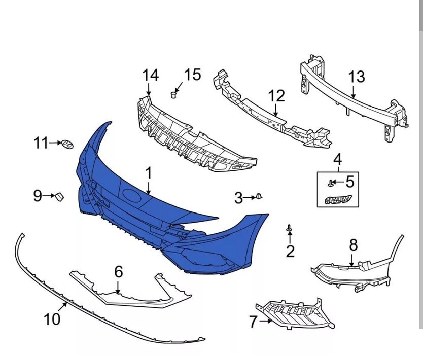 Hyundai Elantra bamper