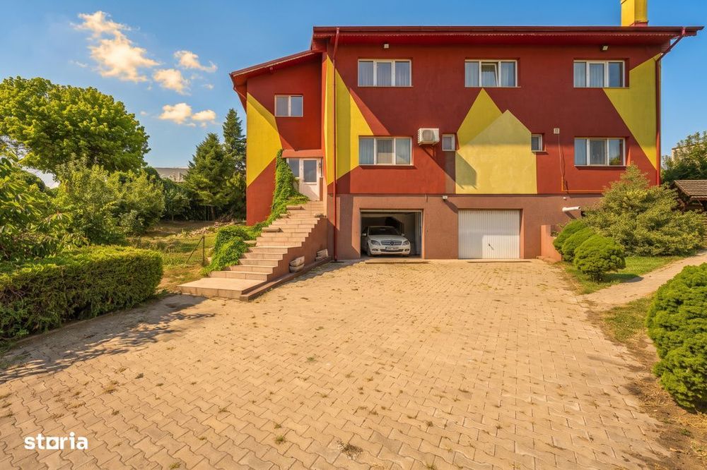 Fundeni, imobil S+P+1, 350mp utili, piscina,  2 garaje, 1.576mp teren!