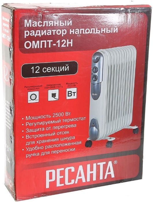 Обогреватель; радиатор масляный Ресанта ZAZ