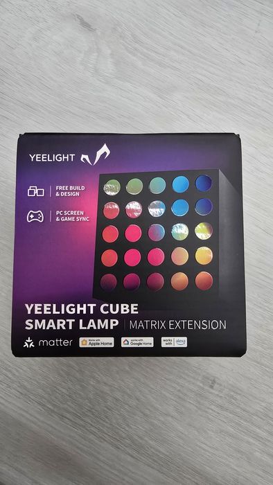 Yeelight Cube Smart Lamp Matrix Baza + extensie