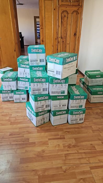 Макулатура ақ қағаз А4 кленка