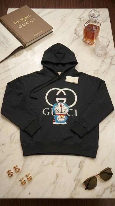 НОВ мъжки GUCCI Doraemon oversized