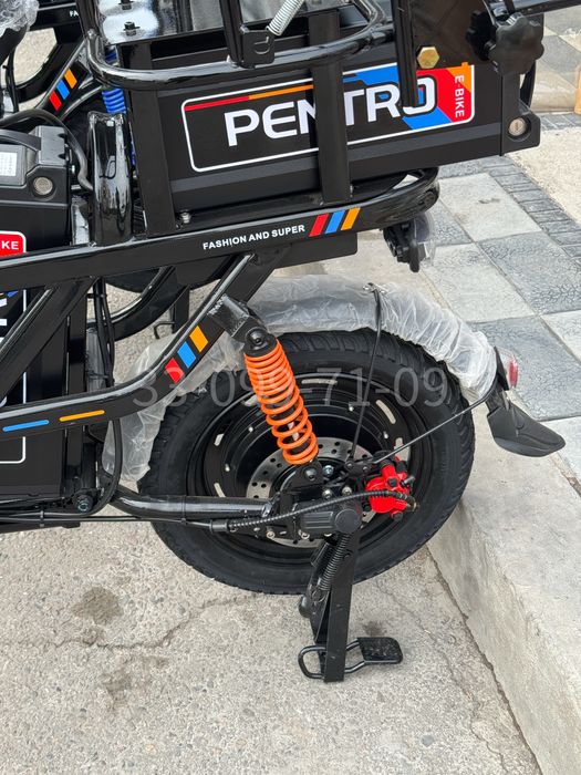 Электровелосипед Monster 60V | До 160 км | Идеально для доставки