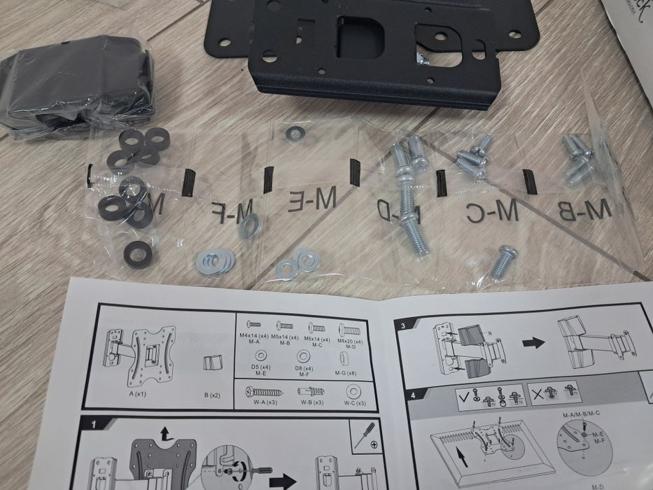 Кронштейн для TV диагональ до 42., до 30 кг.