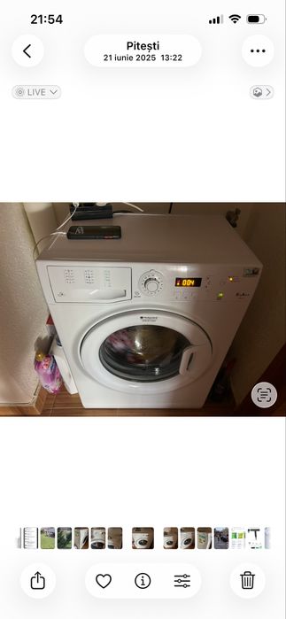 Masina de spalat rufe Ariston Hotpoint