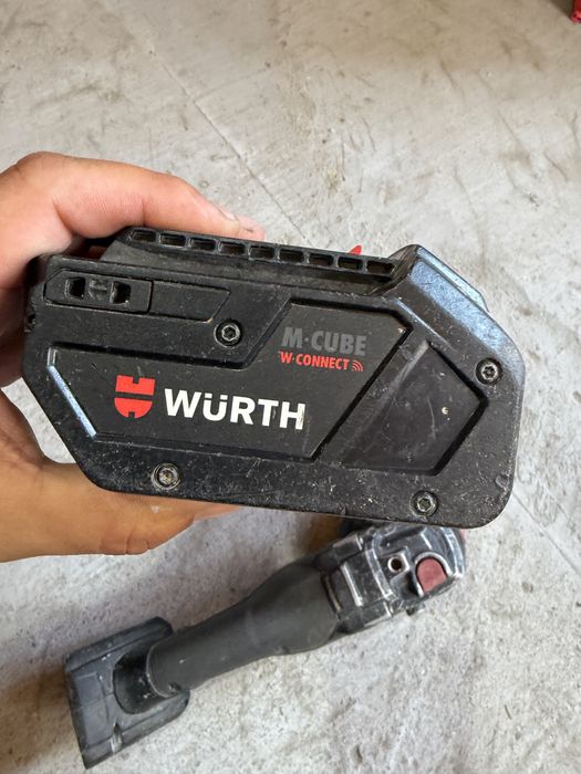Wurth Master ъглошлайф + 5Ah батерия