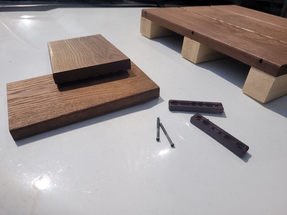 Доска террасная из ДПК.